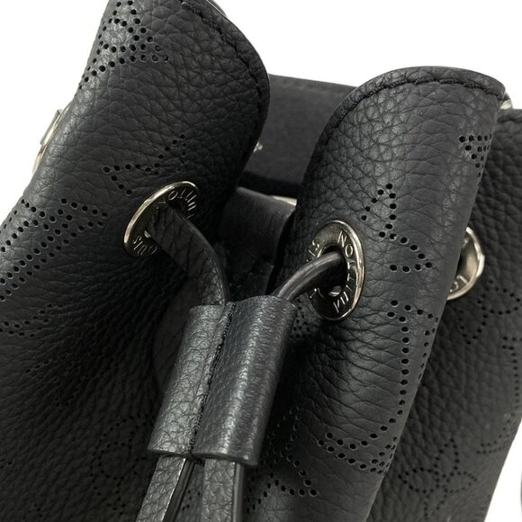 Auth LOUIS VUITTON Beratoth M59200 Noir Mahina - RFID : confirmed Tote Bag - Picture 11 of 16